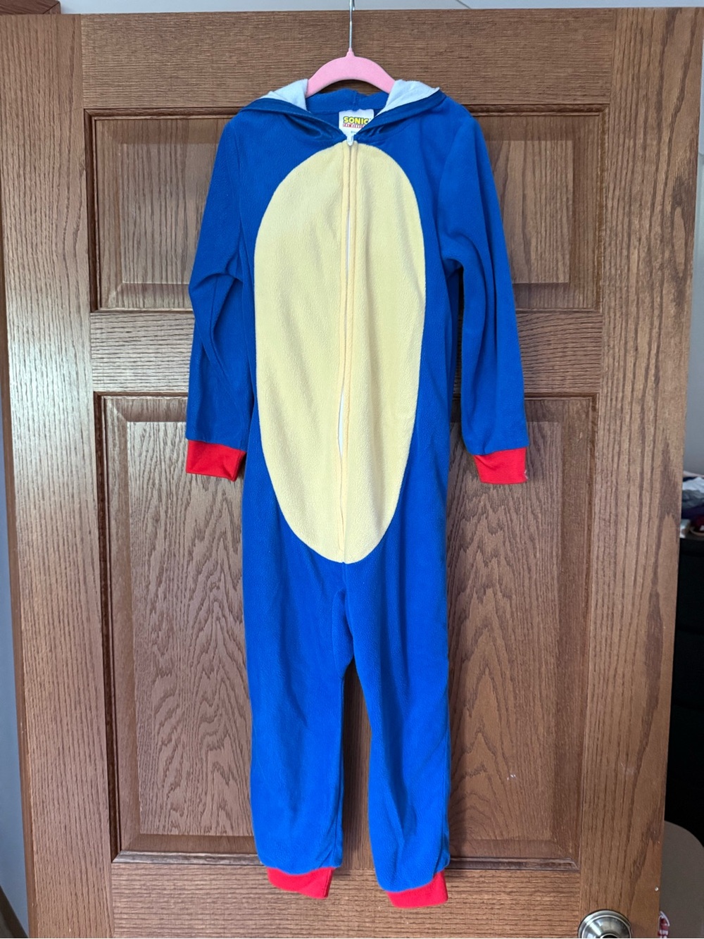 Sega | Sonic the Hedgehog Kids Hooded Onesie Pajamas